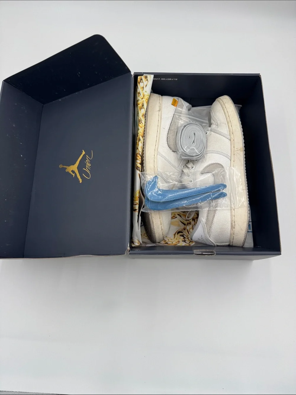 Nike Jordan AJKO 1 Low SP Men’s Low-Top Sneakers — White/ Neutral Grey/ Sail